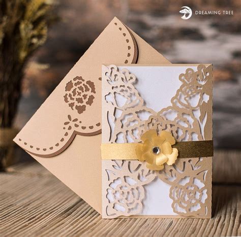 25 amazing wedding projects using the cricut explore air! Ivory Floral Card SVG - Dreaming Tree | Floral cards, Wedding cards handmade, Free wedding cards
