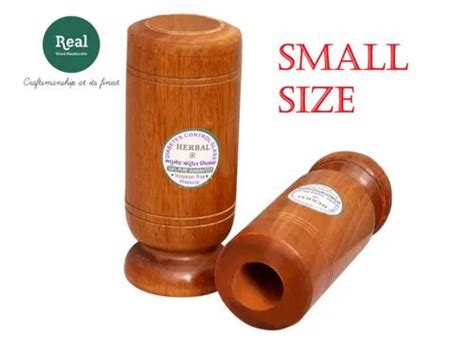Brown Vijaysar Herbal Wooden Tumbler At Best Price In Saharanpur Id 22551354897