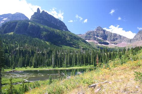 Glacier National Park August 06 On The Trail Up To Upper Flickr