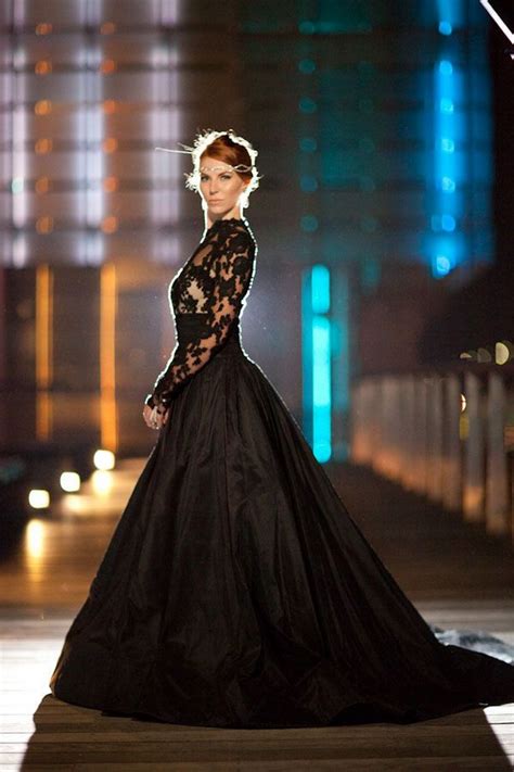 25 Glamorous Black Wedding Dresses Luxury Pictures