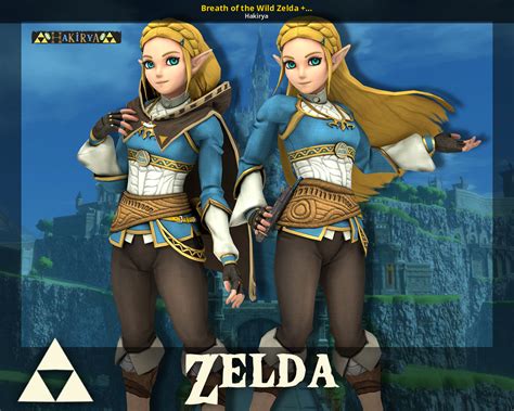 Breath Of The Wild Zelda Super Smash Bros Ultimate Skin Mods