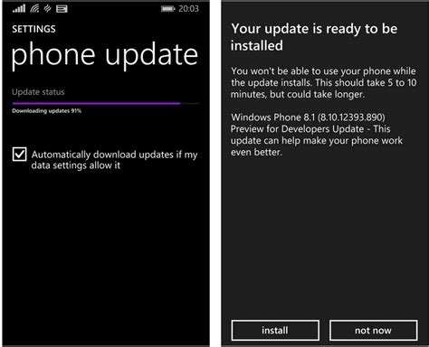 Windows Phone 81 81012393890 Preview For Developers Update