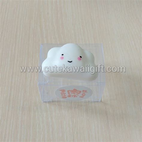 Jual Mochi Moni Moni Stretch Toy Squishy With Mika Box White Cloud Di