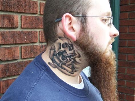 Whether you're considering a full neck tattoo or just the side, front or back of. Neck Tattoo Designs for Men - Mens Neck Tattoo Ideas