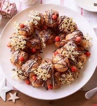 To make mary berry's malted chocolate cake recipe you will need: Mary's Christmas choux wreath | Recipe | Christmas cooking ...