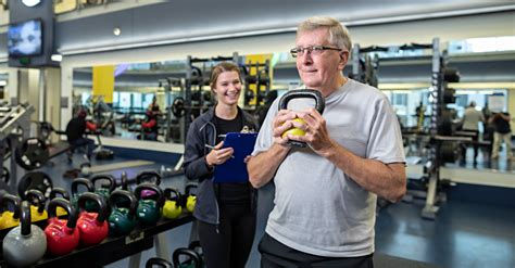 Patient Exercises Back To Health With Lvhn Fitness