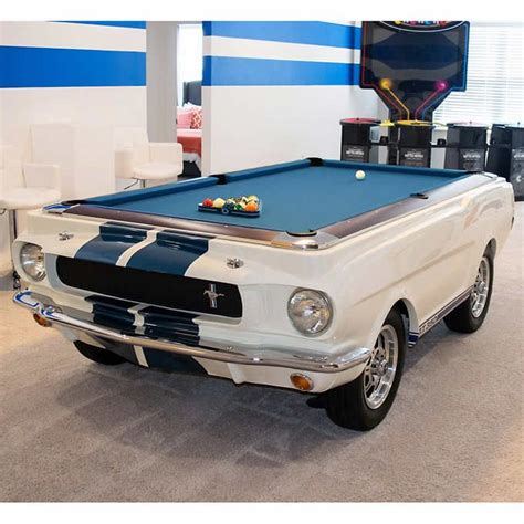 1965 shelby mustang car pool table pool table car furniture mustang shelby