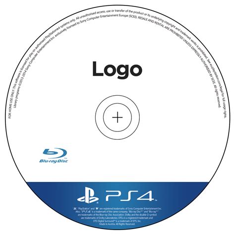 Ps4 Disc Template Psd File By Dash1412 On Deviantart