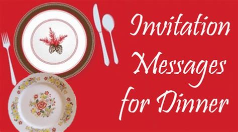 Your invitation to this occasion is 1 of the initial possibilities you and your brand name want to make sure your long term members and your passions like your plan and every thing it provides. Invitation Messages for Dinner, Dinner Party Invitation ...
