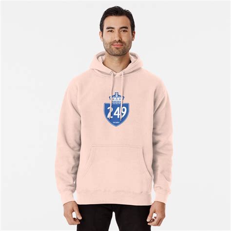 Ontario Provincial Highway 249 Area Code 249 Pullover Hoodie For