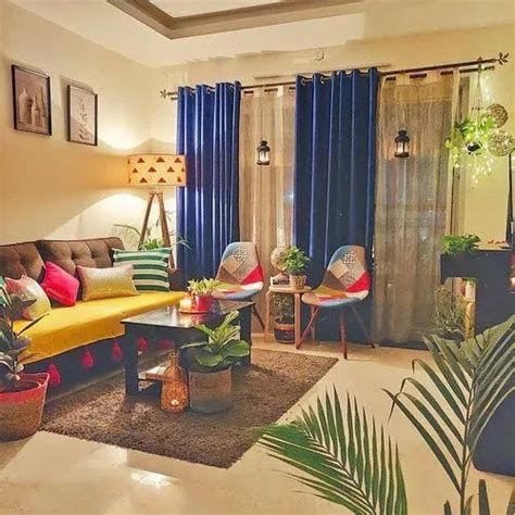 Living Room Interior Design Service at Rs 55/sq ft in Mumbai | ID