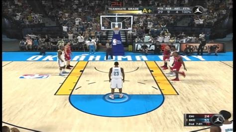 Lets Play Nba 2k11 My Jordan Creating A Legend Thunder Vs Bulls