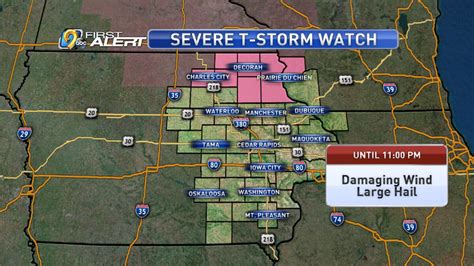 Local tv or radio stations for the latest severe thunderstorm watches and warnings for your area. Severe Thunderstorm Watch issued, damaging winds main ...