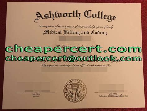 Never Lose Your Ashworth College Fake Degree Certificate Again