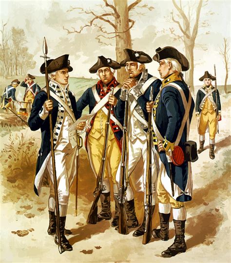 Revolutionary War Infantry Painting By War Is Hell Store