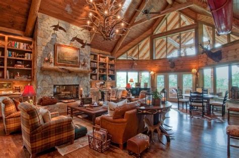 10 Luxurious Log Cabin Interiors You Have To See Your Furnishing