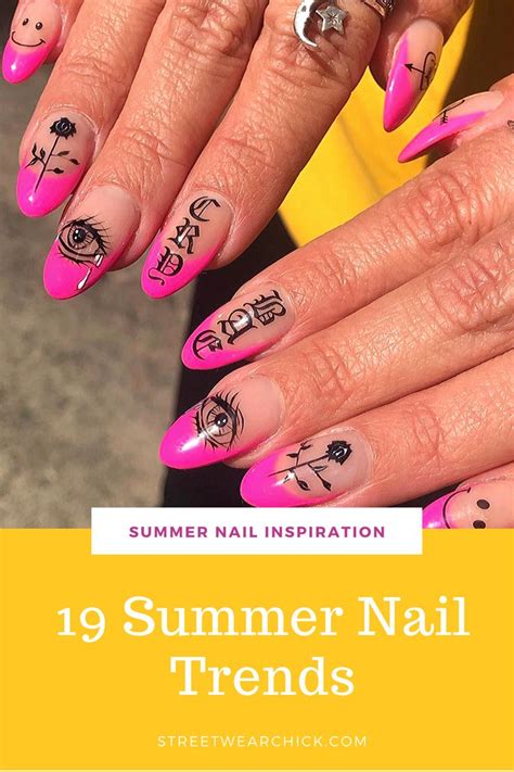Summer Nail Ideas For Inspiration Nail Trends Summer Nails Nail Art
