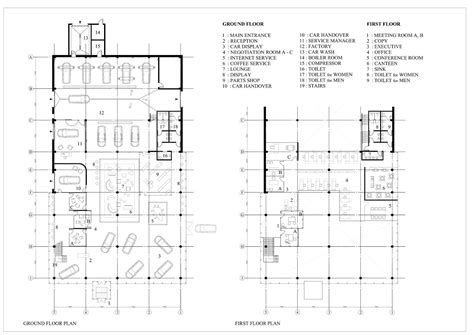 Car showrooms in today‟s world are much more than a place to. Car Showroom Floor Plan Pdf - Making Room | Unpacking the ...