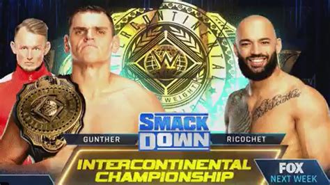 Ic Title Match Two Mitb Qualifiers Set For Next Weeks Wwe Smackdown