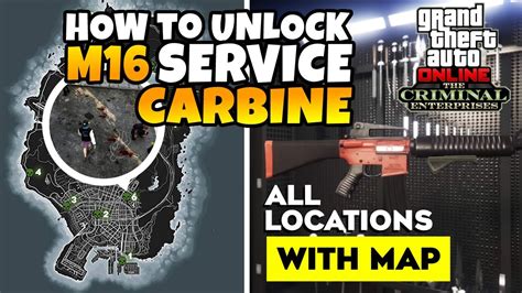 How To Unlock M16 Service Carbine All 10 Crime Scenes Locations With