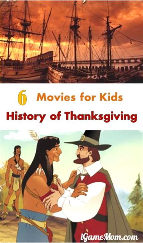 Movies For Kids About History Of Thanksgiving Holiday