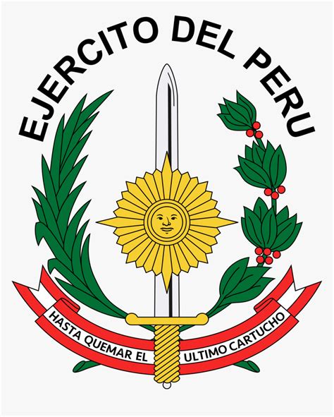 Logo Ejercito Del Peru Hd Png Download Kindpng