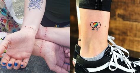Gay Pride Tattoos Popsugar Love And Sex