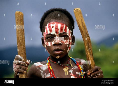 Ethiopia Omo Valley Banna Tribe Stock Photo Alamy