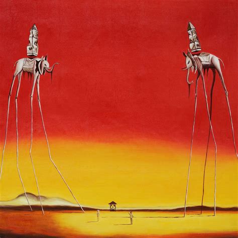 The Elephants By Salvador Dali Dali Paintings Dali Art