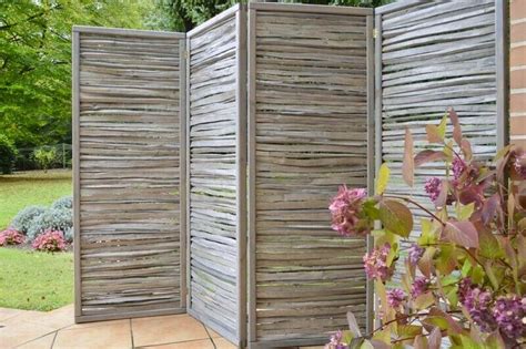 Pin von wohnideenws auf paravent outdoor garten from paravent garten trennwand 3teilig mobil this is article about 26 elegant paravent garten frisch rating: Paravent Sichtschutz Trenner aus Holz für Terrasse ...