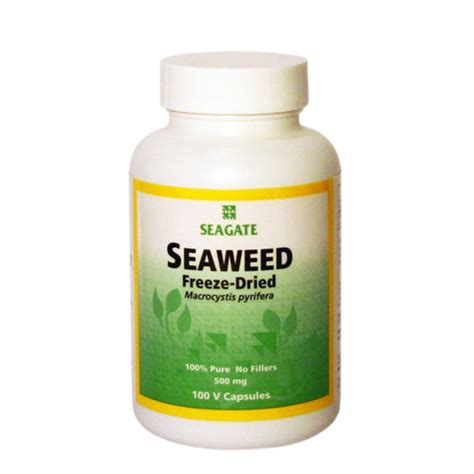 Seaweed 500 Mg 100 V Caps — Seagate Products