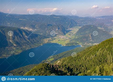 Breathtaking View Of The Famous Bohinj Lake From Vogel Mountain
