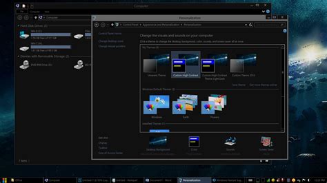 Built In Dark Theme For Win 7 10 No 3rd Party Tools Required Rwindows