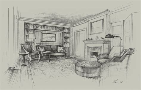 pencil  coming  architectural renderings sketches