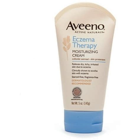 Aveeno Active Naturals Eczema Therapy Moisturizing Cream 5 Oz Pack Of