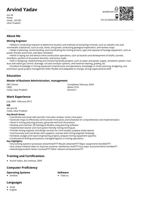 Simple and easy to customize engineering resume sample when. Simple Graduate Civil Engineer Cv Pdf : Entry Level Civil ...