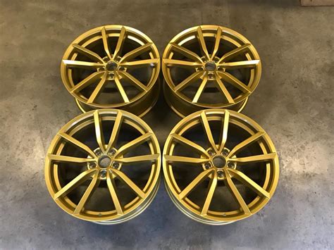 19″ Vw Golf R Pretoria Style Wheels Bbs Gold Cmwheels