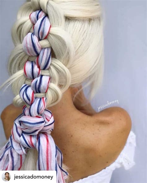21 Creative Fourth Of July Hairstyles To Get You In The Mood