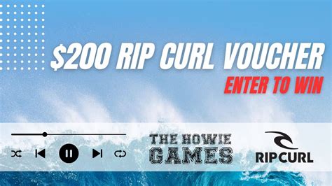Win A 200 Rip Curl Voucher Thanks To The Howie Games