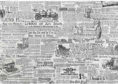 Vintage Newspaper Wallpaper Wall W Wall Murals Wall26