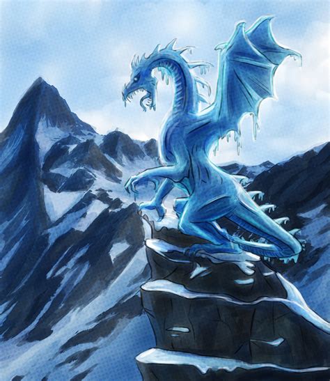 Artstation Winter Dragon