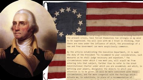 George Washington First Inaugural Address April 30 1789 Youtube