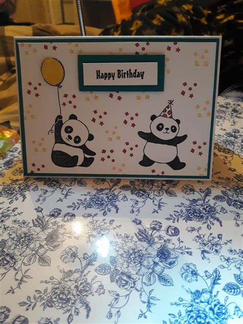 Party Pandas From Stampin Up Stampin Up Cards Stamping Up Cards