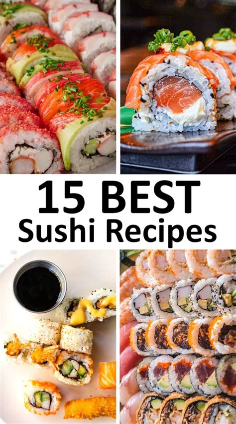 Las 15 Mejores Recetas De Sushi Cómo Hacer Sushi Cocina