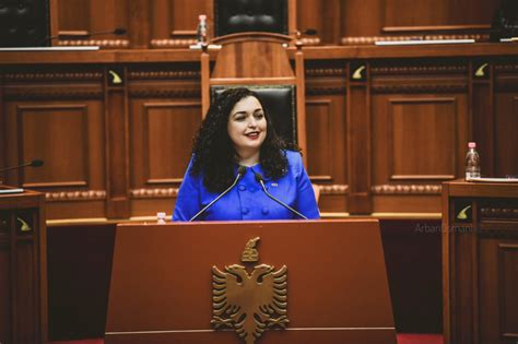 The speech of the Acting President Vjosa Osmani at the ...