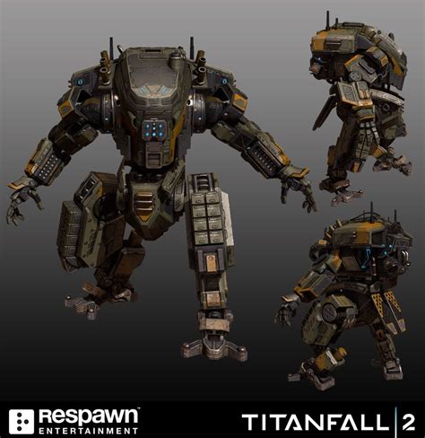 Legion Titan Titanfall Robots Concept Robot Design