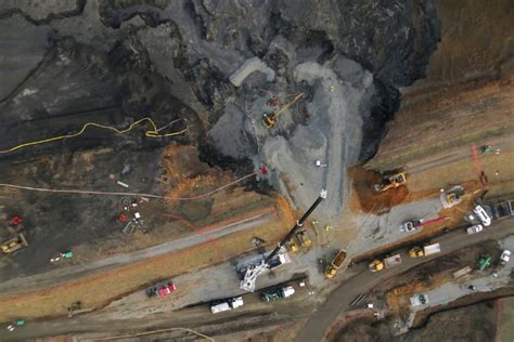 The Site In North Carolina Where An Accident At A Coal Ash Pond Spilled