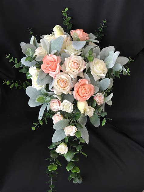 Cascading Boho Bridal Bouquet With Images Wedding Flowers Floral
