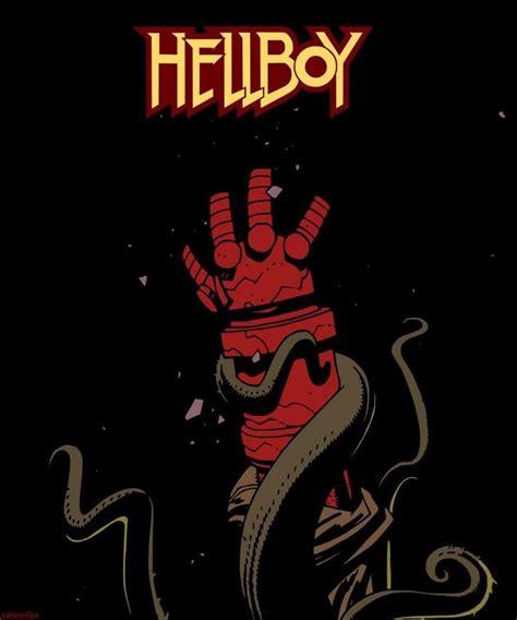 Pin By Steve Bal4 On Kawmx Hellboy Art Hellboy Comic Book Cover Art