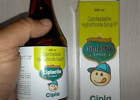Cipla Ciplactin Syrup Hunger Stimulant 200ml Mediseller 100 Ml At Rs